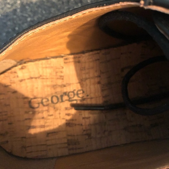 Men’s Oxford’s lace size 8  Dress Shoe black - Picture 10 of 15